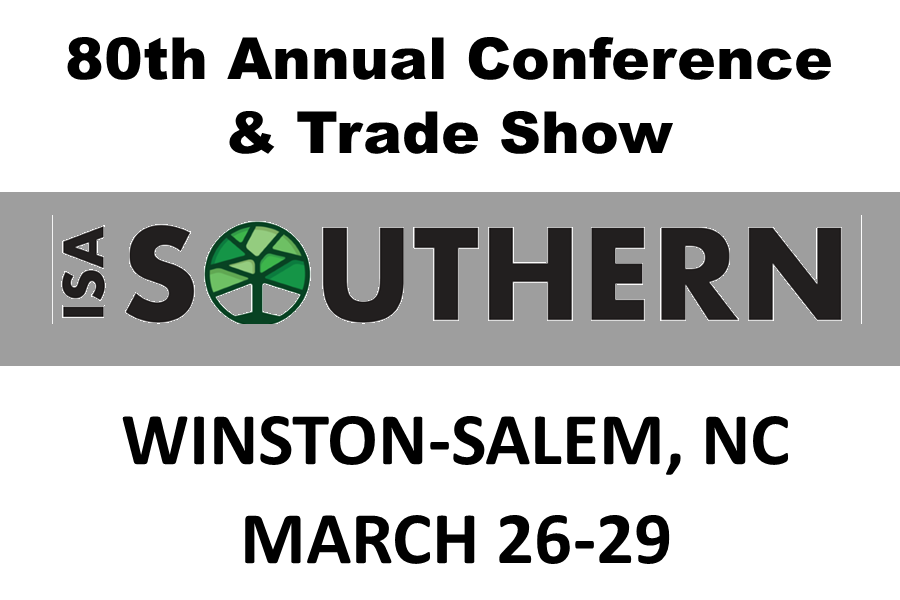 ISA Southern Chapter Annual Conference & Trade Show e ArborEXPO 2022