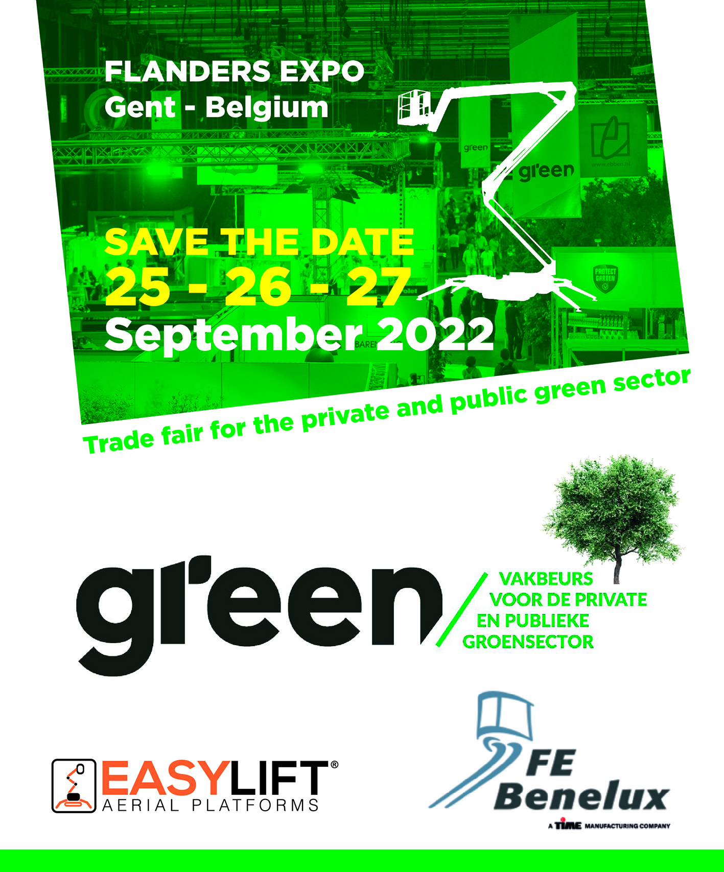 France Elevateur Bénélux auf der Messe Green Expo 2022