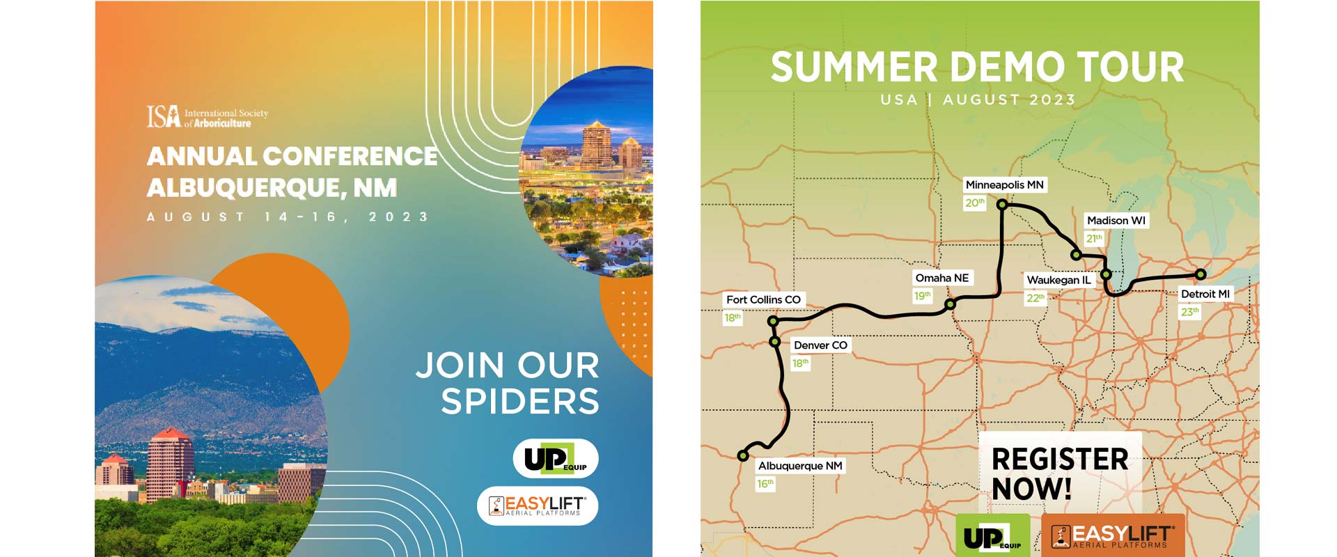 ISA Annual International Conference e Demo Tour per Up Equip!