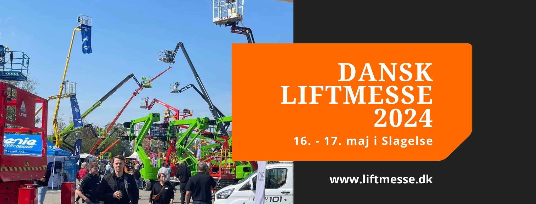 I ragni Easy Lift con Hammer Lifte alla fiera Dansk Liftmesse in Danimarca