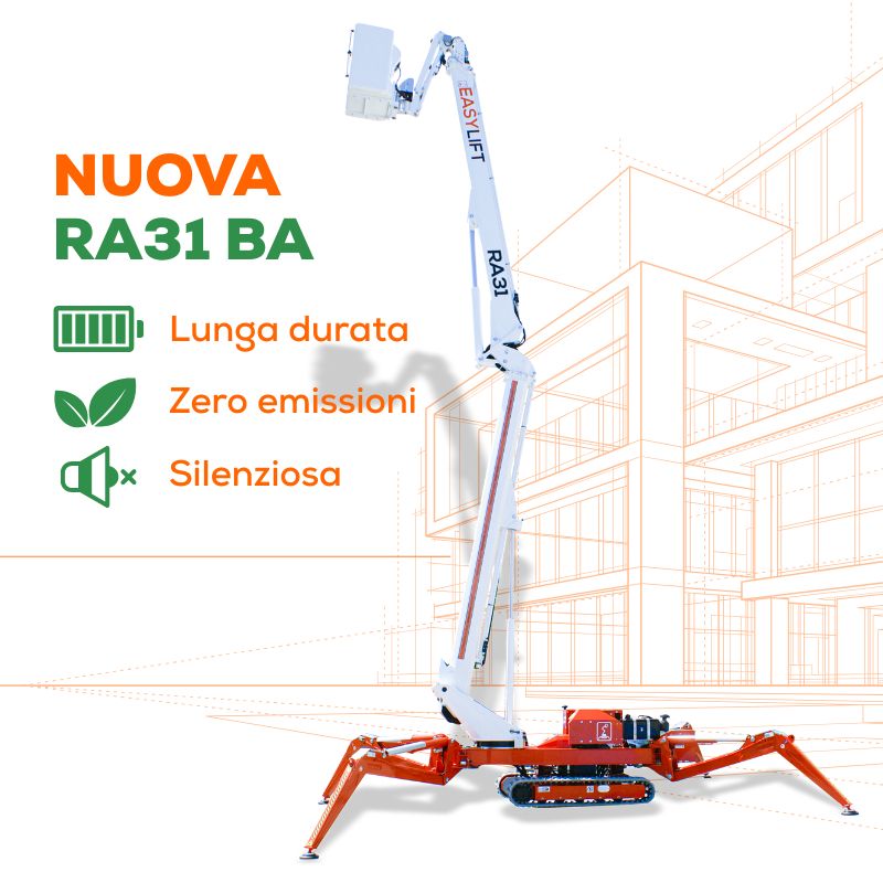 Arriva RA31BA: la nuova piattaforma elettrica al litio