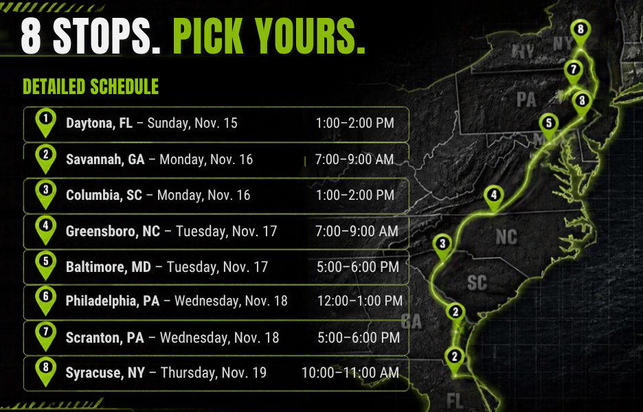 UPequip Demo Tour 2026